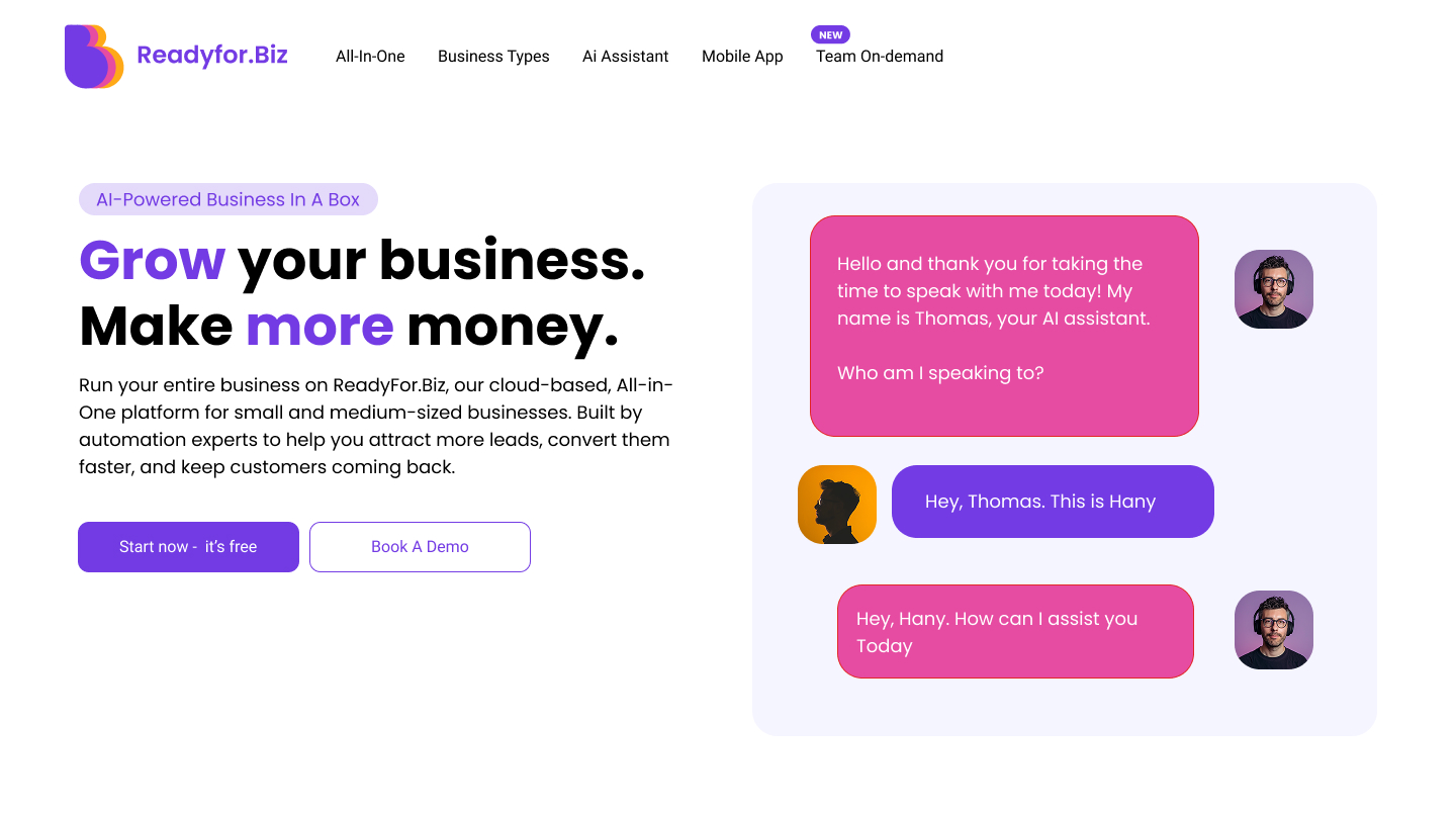 Another Option for Hero Section